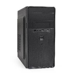 Компьютерный корпус Minitower ExeGate EX286424RUS BA-309-350W-8 (mATX, БП AA350 с вент. 8см, 2хUSB, HD аудио, черный)