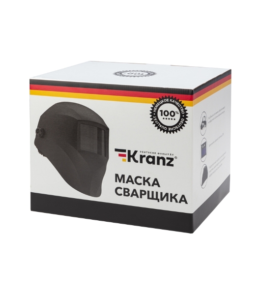 Маска сварщика Kranz с автоматическим светофильтром 'Хамелеон' АСФ 400