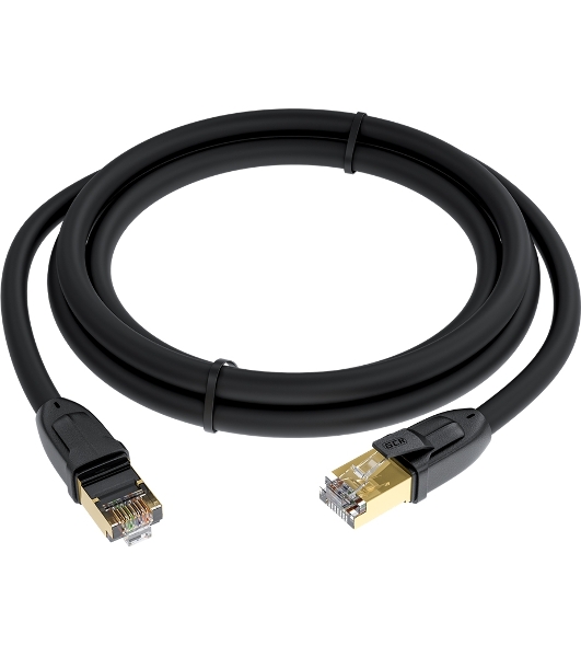 Патч-корд GCR PROF прямой 7.5m, FTP медь cat.6, позолоч. контакты и коннектор, 25 AWG, Deluxe ethernet high speed 10 Гбит/с, RJ45, T568B, GCR-52548