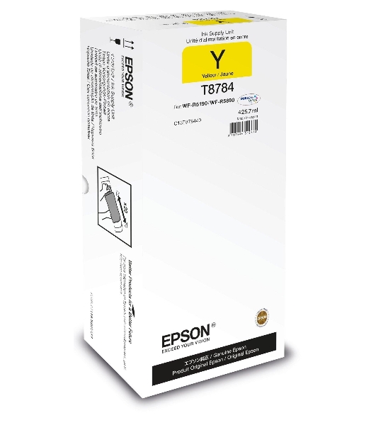 Картридж струйный Epson C13T838440 желтый (20 000 стр. 167.4 мл) для WorkForce WF-R5190DTW WF-R5190, WF-R5690DTWF WF-R5690