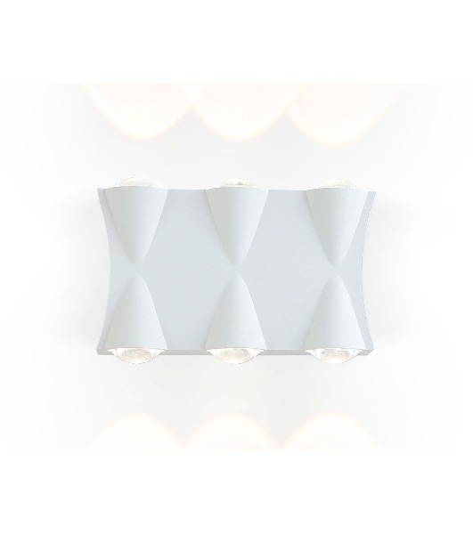 Светильник Ambrella light ST4485/6 WH белый LED 4200K 6W IP54 140*80*45