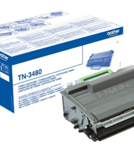 Картридж лазерный Brother TN3480 черный (8000 стр.) для Brother HL-L5000D/L5100DN/L5100DNT/L5200DW/L5200DWT/L6250DN/L6300DW/L6300DWT/L6400DW/L6400DWT/DCP-L5500DN/L6600DW/MFC-L5700DN/L5750DW/L6800DW/L6800DWT/L6900DW/L6900DWT