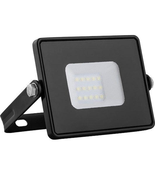 Прожектор светодиодный FERON 294932835 SMD 20W 4000K IP65, черный с матовым стеклом, LL-919