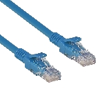 Патч-корд ExeGate UTP-RJ45-RJ45-C6-0,5M-BL, UTP, cat.6, 0,5м, синий, фото 1