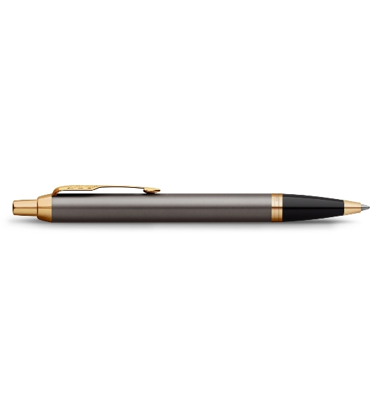 Ручка шариковая Parker IM Premium Grey Core GT (2214613) M, синие чернила, подарочная коробка