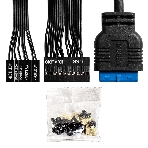 Компьютерный корпус Miditower ExeGate AA-443U-UNS350 (ATX, БП UNS350 с вент. 12см, 2хUSB+1хUSB 3.0+HD Audio, черный), фото5