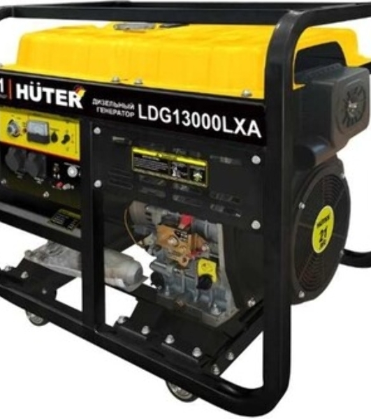 Электрогенератор дизельный Huter LDG 13000LXА, 9.5 кВт, 82 дБ, 142.5 кг