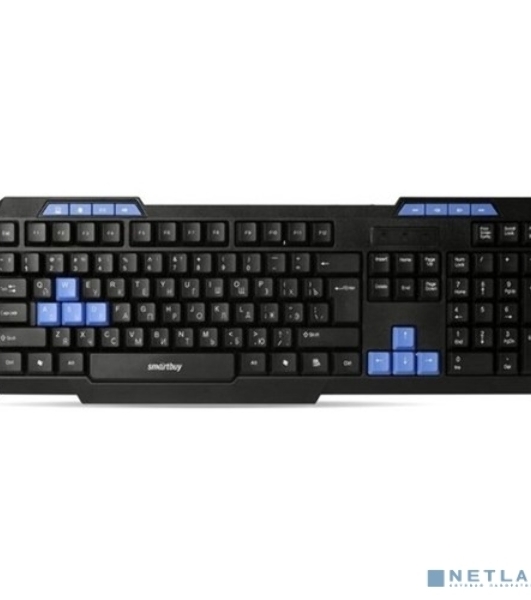 Клавиатура проводная мультимедийная Smartbuy ONE 221 USB черная SBK-221U-K