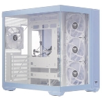 Компьютерный корпус Thermaltake View 380 TG ARGB синий без БП ATX 6x120мм 2x140мм 1x200мм 2xUSB3.0 audio bott PSU, фото7