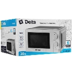Микроволновая печь Delta DL-84L20 белый, 20 л, 700 Вт, переключатели - поворотный механизм, фото19