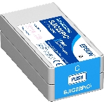 Картридж струйный SJIC22P голубой для Epson C3500, фото2