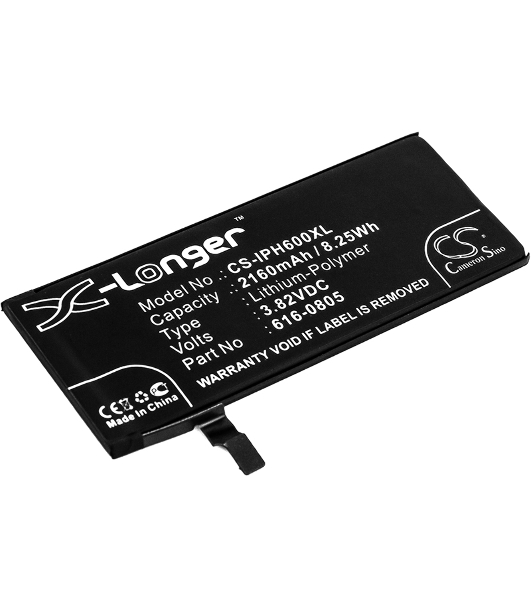 Аккумулятор CameronSino CS-IPH600XL для iPhone 6 3.82V, 2160mAh, 8.25Wh