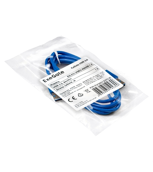 Кабель USB 3.0 ExeGate EX-CC-USB3-AMAM-1.5 (Am/Am, 1,5м)