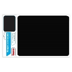 Коврик для мыши BURO BU-CLOTH/black матерчатый, черный, 220 х 250 х 4 мм, фото5