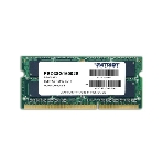 Оперативная память Patriot, DDR3, 8GB (1x8 GB), 1600 MHz, CL11, SO-DIMM, фото 1