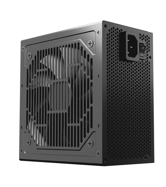 Блок питания PCCOOLER KF650, 650W 80 PLUS White (ATX, ATX 2.4, Non-modular, 1x24(20+4)pin 550мм, 1xCPU*2 8(4+4)pin 610+150мм, 2xPCIe 8(6+2)pin 510мм, 2xSATA*3+MOLEX4pin*1 450+150+150+150мм, Active, 120x120мм, 140x150x86мм, APFC, OVP, SCP, OPP (140-160%, 2ms delay))