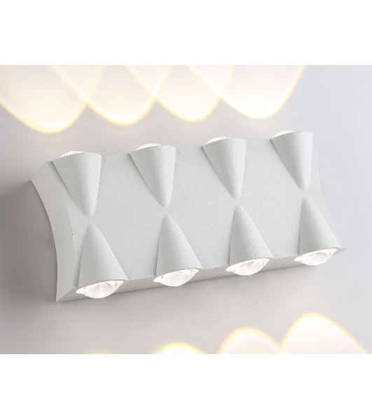 Светильник Ambrella light ST4490/8 WH белый LED 4200K 8W IP54 190*80*45