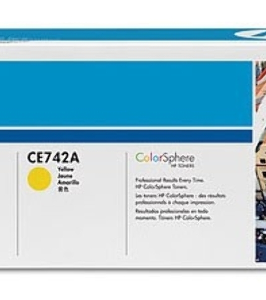 Картридж лазерный HP CE742A желтый Color LJ CP5225 (7300 стр.)