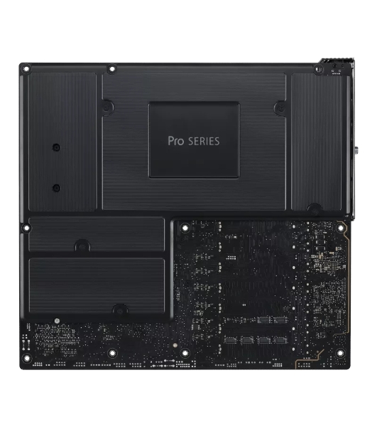 Материнская плата ASUS Pro WS WRX90E-SAGE SE, sTR5, AMD WRX90, 8xDDR5, 4xSATA, 4xM.2, 6xPCI-E 5.0 x16, 1xPCI-E 5.0 x8, 1xVGA, 2xMiniDP, 3x 10Gb LAN, 6xUSB-A 3.2 Gen 2, 1xUSB-A 2.0, 2xUSB-C USB4, 2x3.5 мм, 5.1, SSI EEB