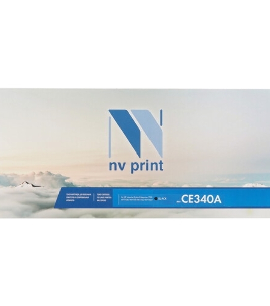 Картридж лазерный NVPrint совместимый HP CE340A черный для CLJ Color M 775 (13500k)