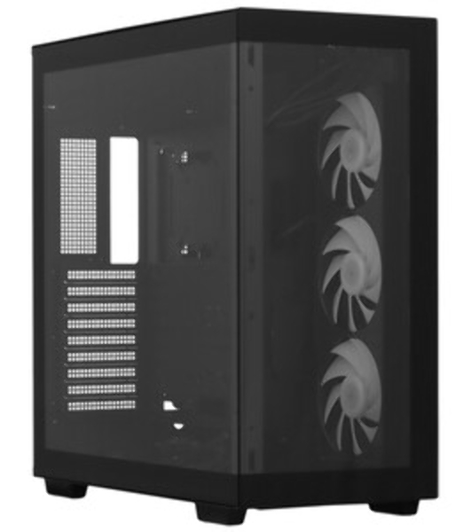 Компьютерный корпус Deepcool CH780 черный (ATX, без БП, ARGb, 4xUSB3.2 Type-A + USB3.2 Type-C) (R-CH780-BKADE41-G-1) MidiTower