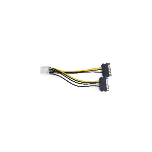 Разветвитель питания Cablexpert CC-PSU-83, 2xSATA->PCI-Express 8pin, для подключения в/к PCI-Е (8pin) к б/п ATX