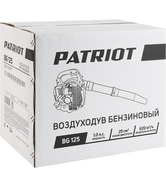 Воздуходув садовый бензиновый PATRIOT BG 125 755100125
