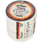 Изолента ПВХ Kranz 0.13х15 мм, 25 м, белая (5 шт./уп.), фото3
