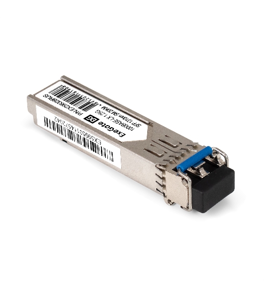 Трансивер SFP EXT-1G-SM1310-LC2-20KM (1000Base-LX для одномодового оптического кабеля, 1,25 Гбит/с, Tx:1310/Rx:1310 нм, до 20 км, разъем Duplex LC)