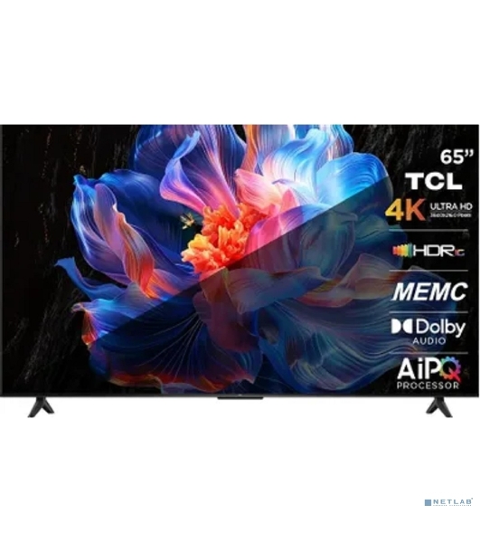 Телевизор TCL 65' 65P6K черный DLED LCD 4K UHD 60Hz Smart TV