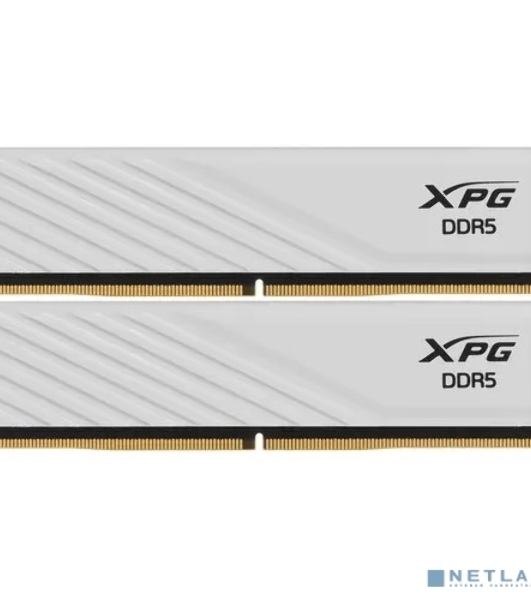 Оперативная память XPG Lancer Blade, DDR5, 32GB (2x16GB), 5600MHz, CL46, DIMM, с радиаторами, белый