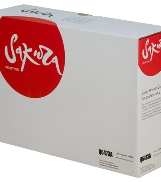 Картридж Sakura Q6473A для HPColor LaserJet 3600/3600n/3600dn, пурпурный, 4000 к.
