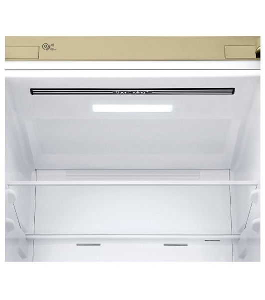 Холодильник LG GA-B509CECL бежевый, двухкамерный, 277/107л, морозилка снизу, No Frost