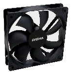 Вентилятор для корпуса Digma DFAN-120-7 черный, 120 мм, 1200 об/мин, 23 дБ, 4 pin, фото3