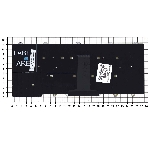 Клавиатура для ноутбука Dell Latitude E5470 E7470 черная без рамки и указателя, фото 1