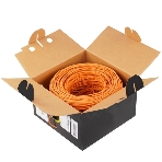 Кабель Cablexpert UPC-5051E-LSZH-4-CU indoor, UTP-LSZH 4x2x0.51, медный, кат.5e, однож., 305м, box, оранжевый, фото4