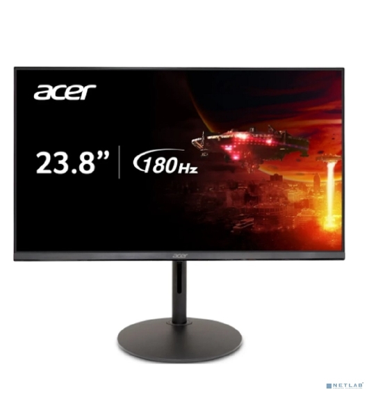 Монитор 23.8' Acer XF240YM3biiph Nitro IPS 1920x1080, 180 Гц, 4 мс, 16:9, 250 кд/м2, 2xHDMI, 1хDP, 1x3.5 мм, черный