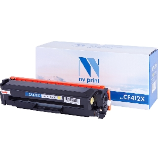 Картридж лазерный NVPrint совместимый для LJ Pro M477fdn/M477fdw/M477fnw/M452dn/M452nw CF412X Yellow (5 000k)