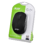 Мышь беспроводная Acer OMR020 черный, 1200 dpi, радиоканал, USB, кнопки - 3, фото19