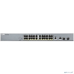 Коммутатор Zyxel GS1350-26HP, 24xGE PoE+, 2xCombo (SFP/RJ-45), бюджет PoE 375 Вт, дальность передачи питания до 250 м, автоперезагрузка PoE-портов, повышенная защита от перенапряжений и электростатических разряд, фото8