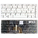 Клавиатура для ноутбука Asus W5 W6 W7 белый, фото3