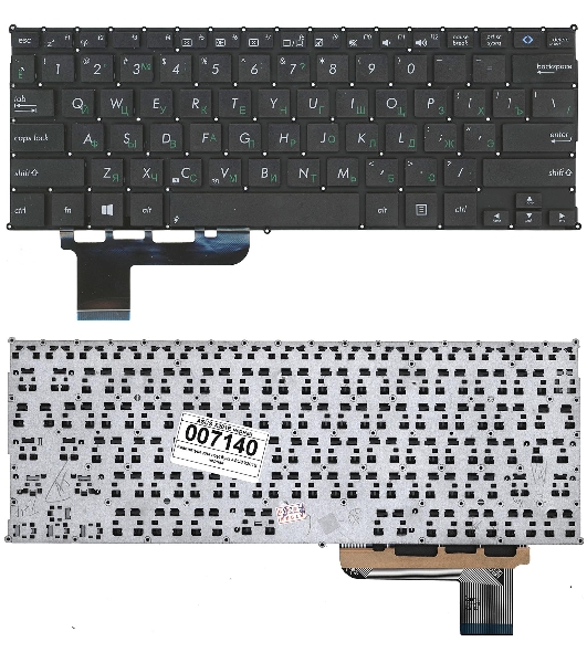 Клавиатура для ноутбука Asus S201 S201E X201 X201E черная