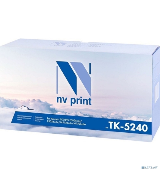 Картридж NVPrint совместимый Kyocera TK-5240 Magenta для ECOSYS P5026cdn/P5026cdw/M5526cdn/M5526cdw (3000k)