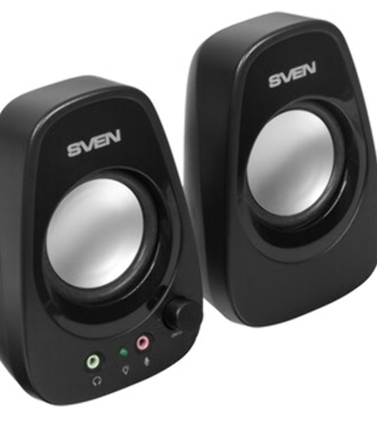 Портативная акустика SVEN 190, черный (6 Вт, питание USB)