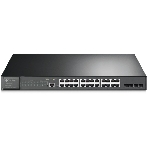 Коммутатор JetStream 28-port Gigabit L2+ Managed Switch with 24-port PoE+, PoE budget up to 384W, support SDN, фото 1