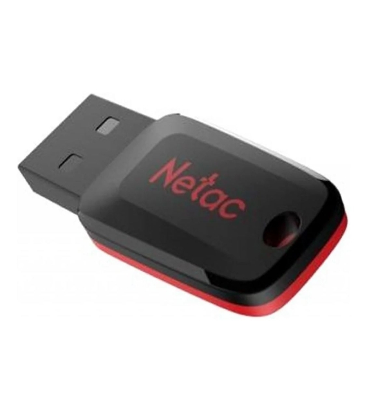 Флешка USB R/W Netac 128Gb U197 NT03U197N-128G-20BK USB 2.0 черный/красный