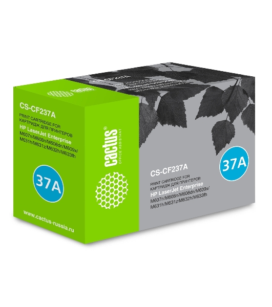 Картридж лазерный Cactus CS-CF237A черный (11000 стр.) для HP LJ M608d/M609/M631/M632