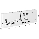 Кабель-канал Cactus CS-CM-700-1WT для столов 72.8x13x19см белый, фото5