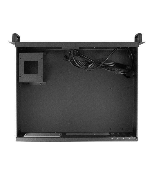 Серверный корпус ExeGate Pro 2U350-33, RM 19', высота 2U, глубина 350, без БП, 2*USB+1* USB3.0