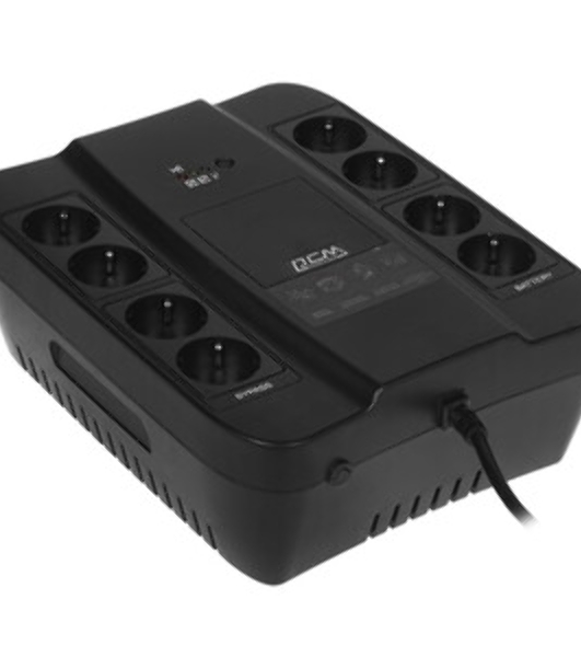 Источник бесперебойного питания Powercom Spider SPD-650N 390Вт 650ВА черный